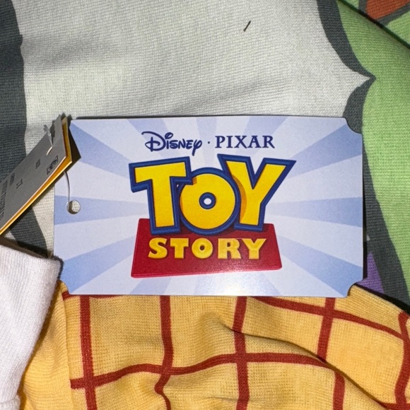 🆕 Disney’s Toy Story Buzz Lightyear & Woody Kids PJ Set - Picture 7 of 8